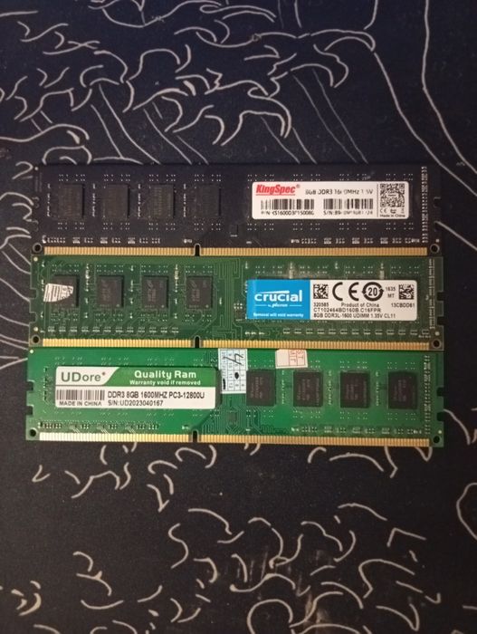 ддр3 на 8 гб 2 штуки