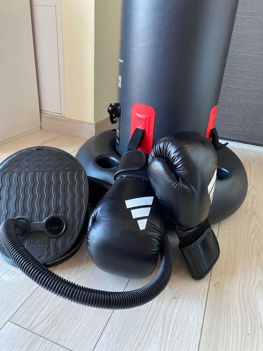 Set complet box: Sac gonflabil + Mănuși + Pompă