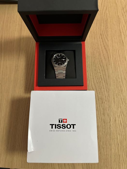 Tissot PRX Powermatic 80 T137.407.11.051.00 – перфектно състояние, пълен комплект, гаранция