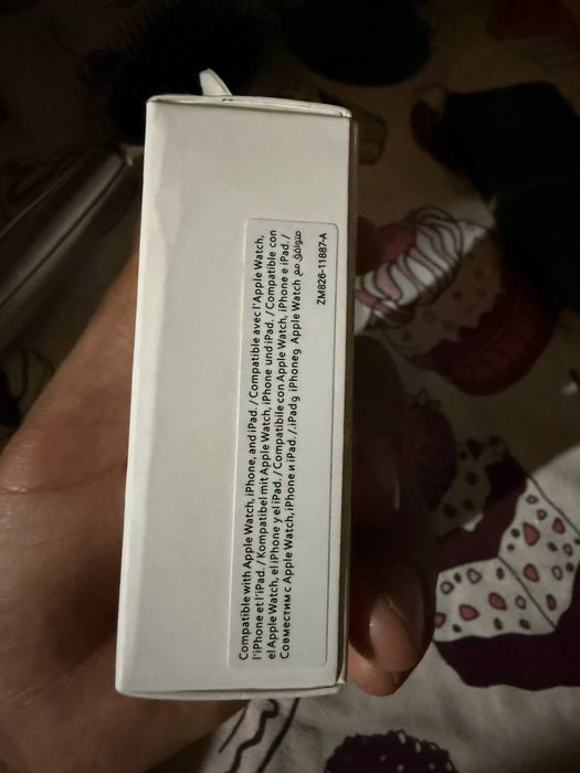 Apple orginal zaryadchik orginal kabeli bilan
