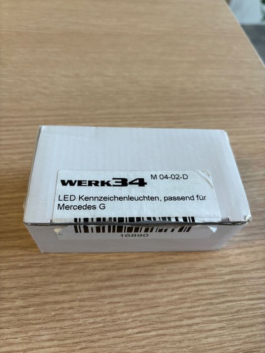Лед Светлини за броня за Мерцедес Г класа