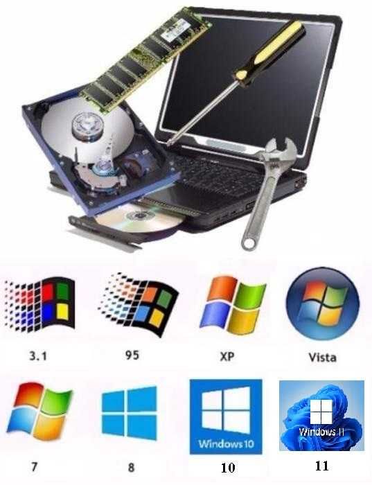 Depanare reparatii instalare PC-uri cu Windows