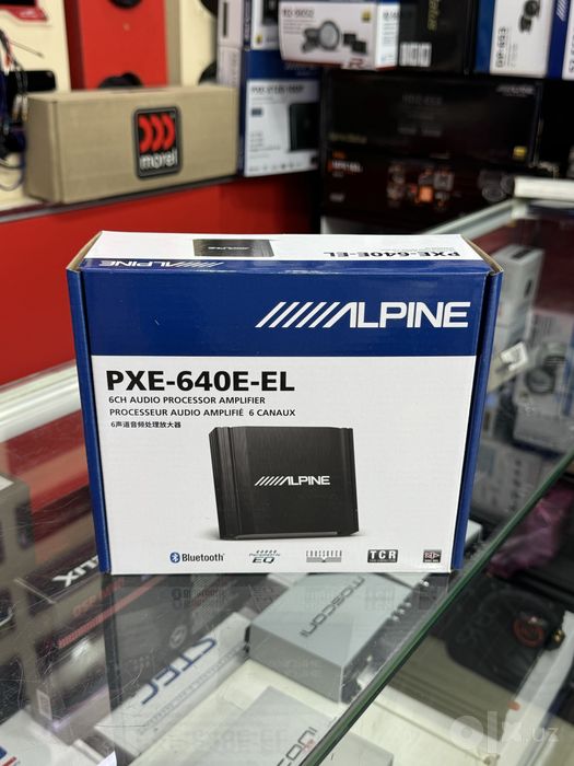 Alpine PXE-640E-El 6 ch processor amplifier