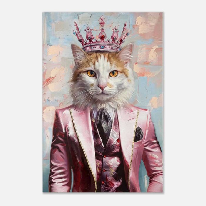 Tablou canvas personalizat pisica / catel  60cm x 90cm