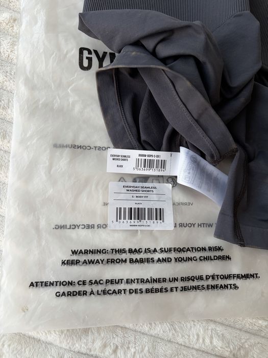 Colanti scurti Everyday Seamless Washed Grey