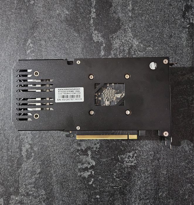 Видеокарта Arktek RTX 3050 8Gb с коробкой!