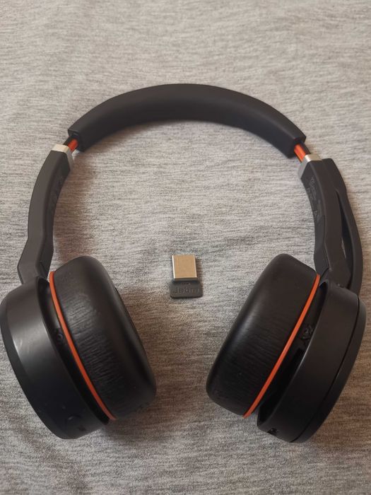 JABRA Evolve 75 casti si adaptor Link 370  perfect fuctionale