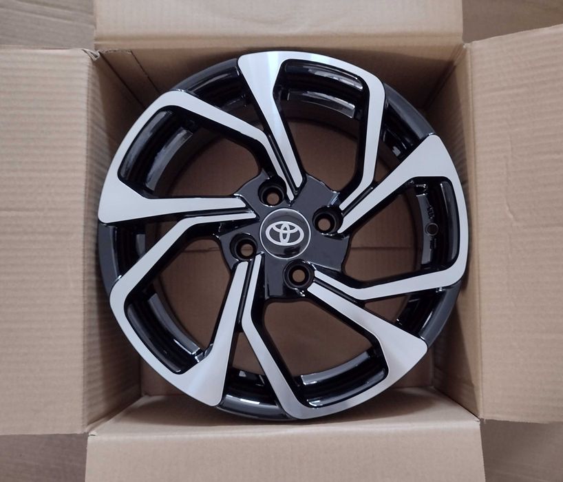Jante Toyota Corolla Yaris Auris 4 x 100 R15 sau R16 Bicolore