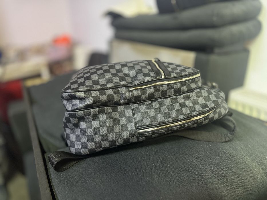 Louis Vuitton Michael Backpack Damier Graphite Black