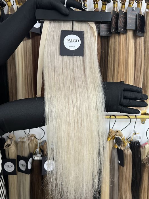 Coada din par natural - extensii naturale