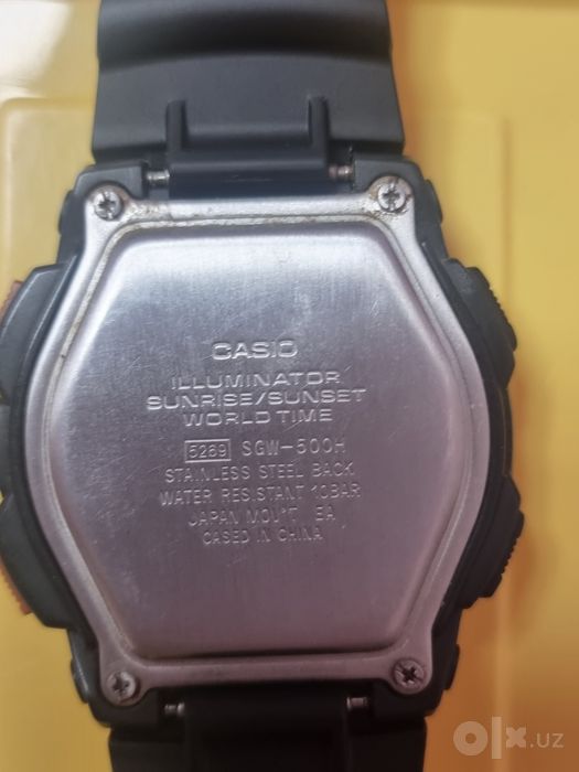 Часы Casio SGW 500h
