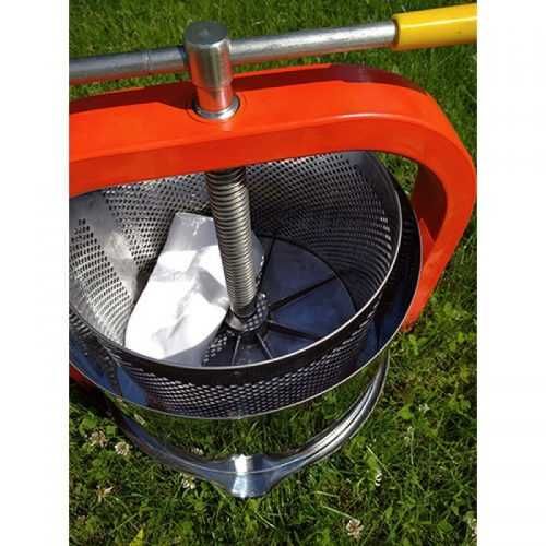Teasc struguri manual inox 25 litri-presa fructe