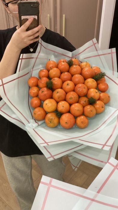 Букет из мандарин