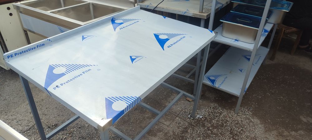 Нержавейки стол Nerjavika stol va stilajlar bor перашка Perashka apara