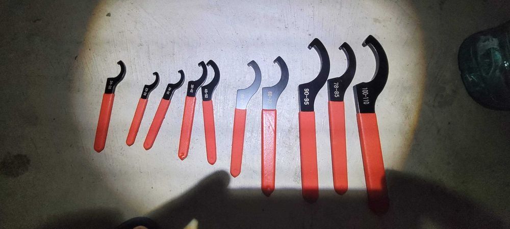 Set nou chei carlig cioc coilover 10 buc