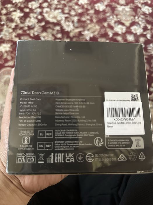 70mai 2K m310 wifi из США. Глобал.Авторегистратор. Kamera moshinaga.