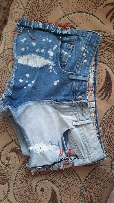 Шорты 44 размер в стиле бохо