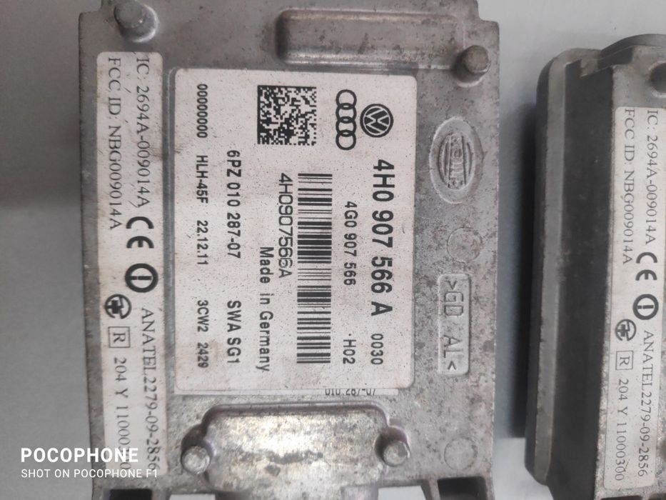 Задни Радар сензори  Audi A8 D4 4H / Ауди А8 Д4 2014г.