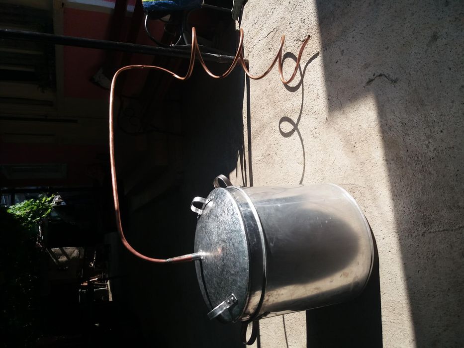 Vand cazan țuică aluminiu inox cupru racitor petru cazan de țuică