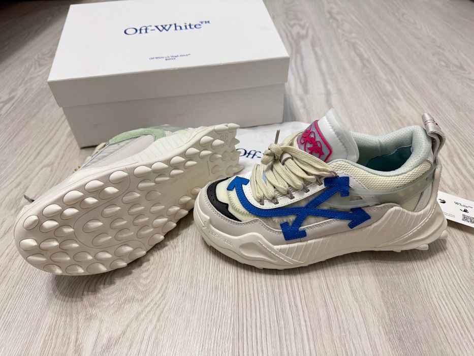 Adidasi OFF WHITE, Odsy 1000 SNEAKERS Premium din Piele Full Box