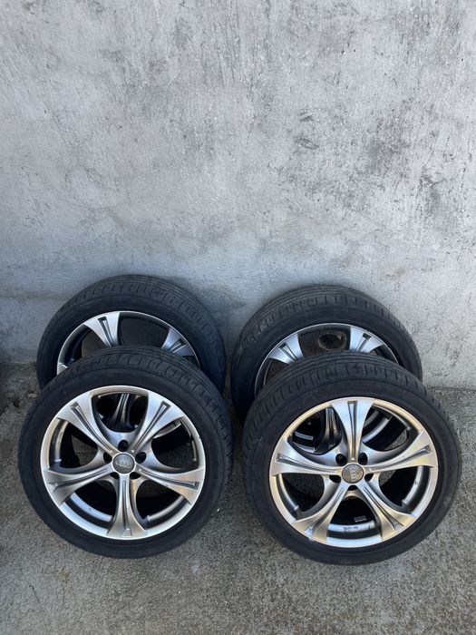 Джанти 17’/5x112 Audi + Летни Гуми Falken