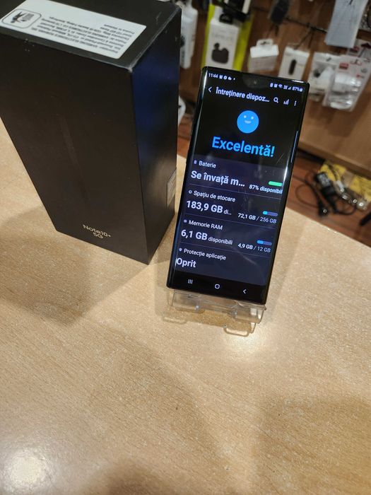 Samsung Note 10 Plus - 256Gb/12 - Negru - Factura - Garantie