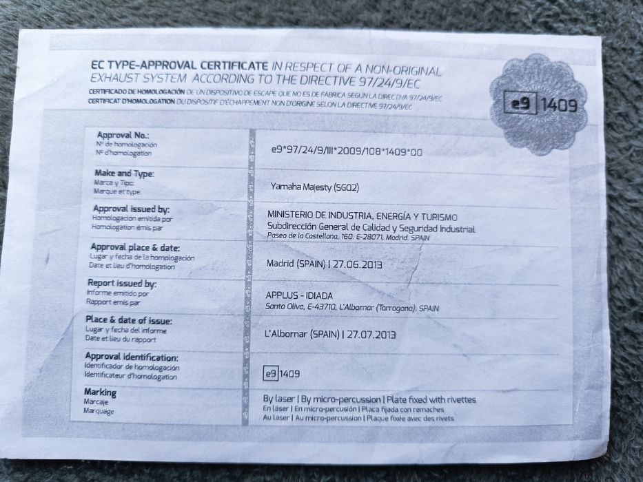 Vand toba sport scuter yamaha x max honda forza pcx  kymco piaggio 125