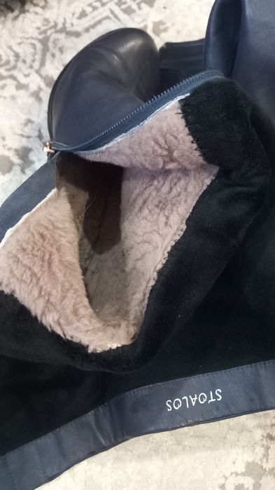 Сапоги зимние натуралка