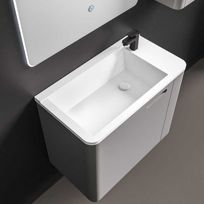 PVC шкаф за баня с мивка REGAL LATTE 60 см