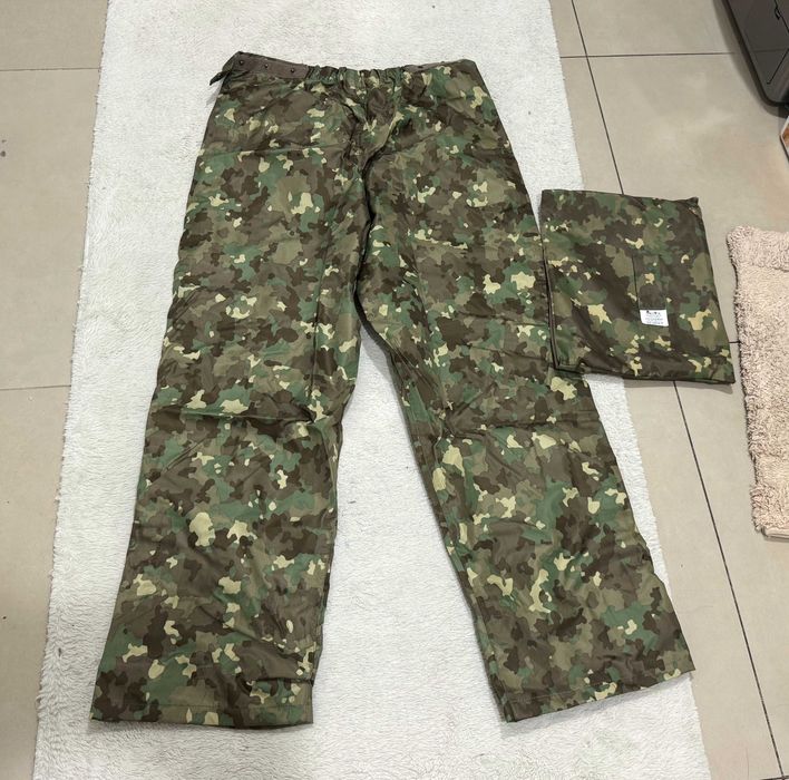 Pantaloni Combat Ploaie MApN Originali M2017 Impermeabili Noi cu Husă