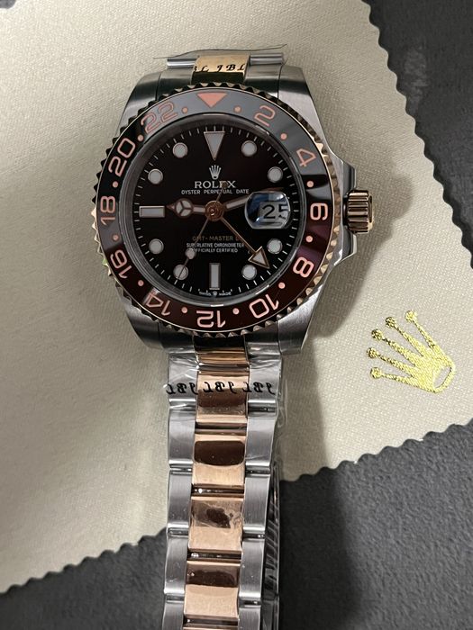 Rolex date just -coronita si pe sticla