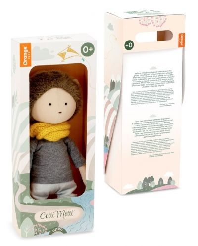 Плюшена играчка, Таралежът Хенри, Orange Toys, 29 см