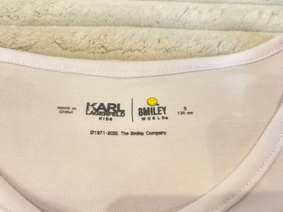 Детска рокля KARL LAGERFELD KIDS