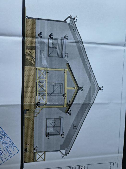 Teren  700mp și fundatie pt casa Les( Nojorid)