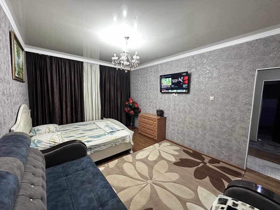 Посуточно 1ком.8 мик.wi-fi и Smart Tv