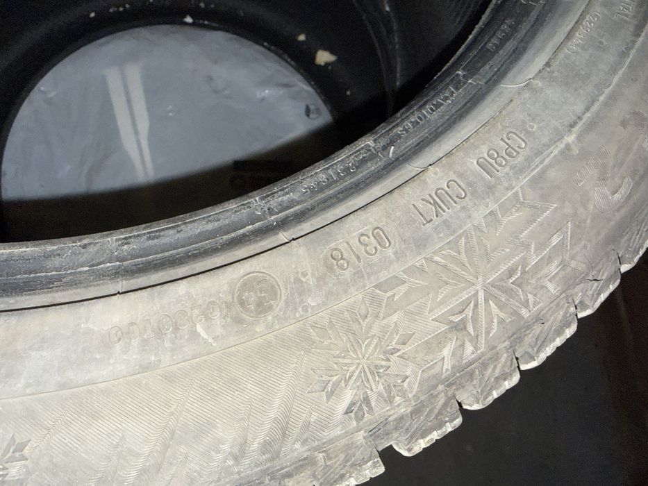 Втора употреба зимни Гуми Continental Ice Contact 245/45/18