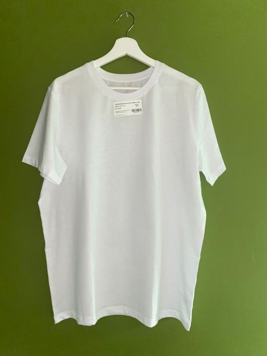 Футболка белая хлопок
