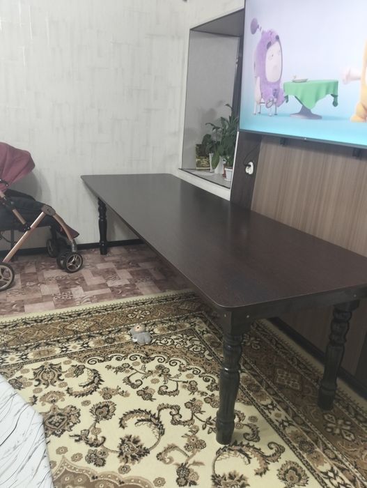 Стол сатамын ұзындығы 2.70. Ені 90
