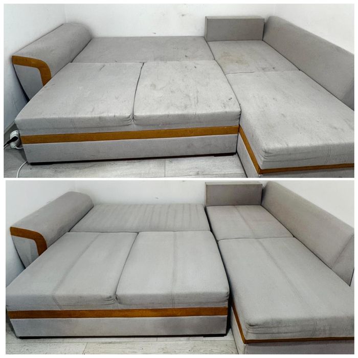 Servicii curatare dezinfectare ABUR canapele si tapiterie la Domiciliu