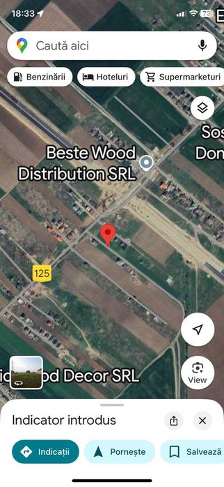 Teren intravilan Teghes 1000 mp