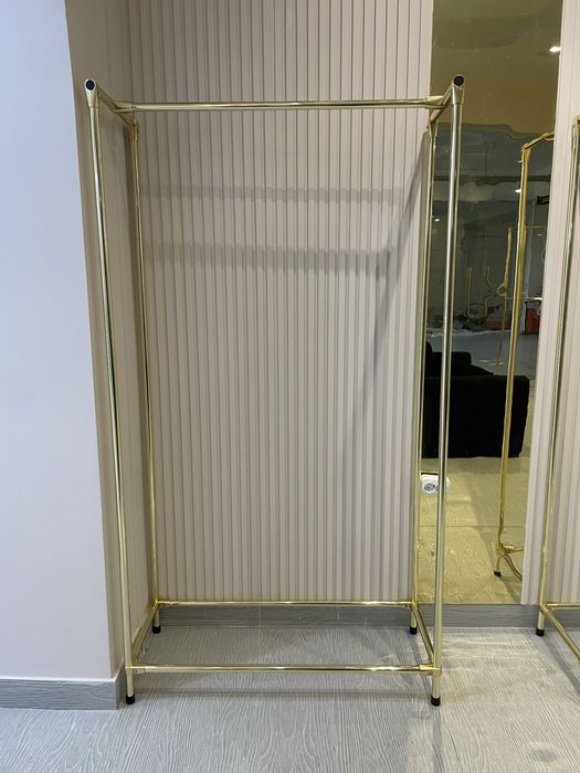 Вешалки золотые напольные вешилка vishilka грузоподьёмность 80кг-100кг