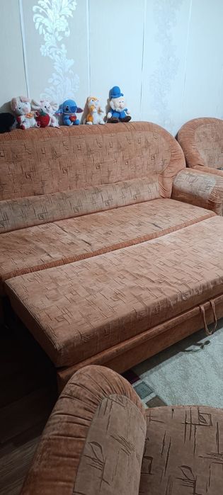 Диван, кресла, комплект.