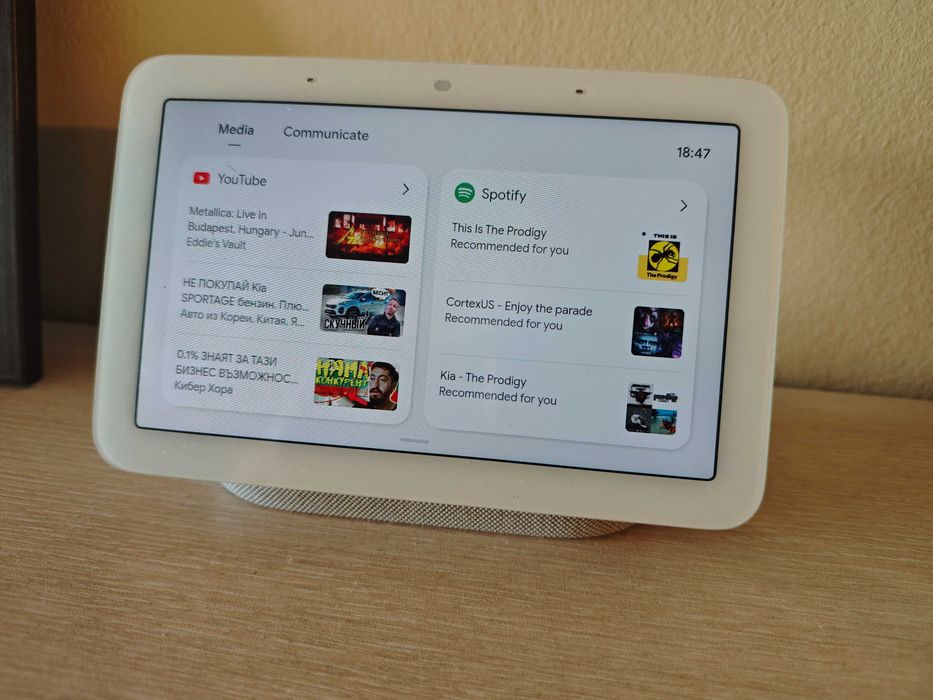 Google Nest Hub (2-ро поколение).