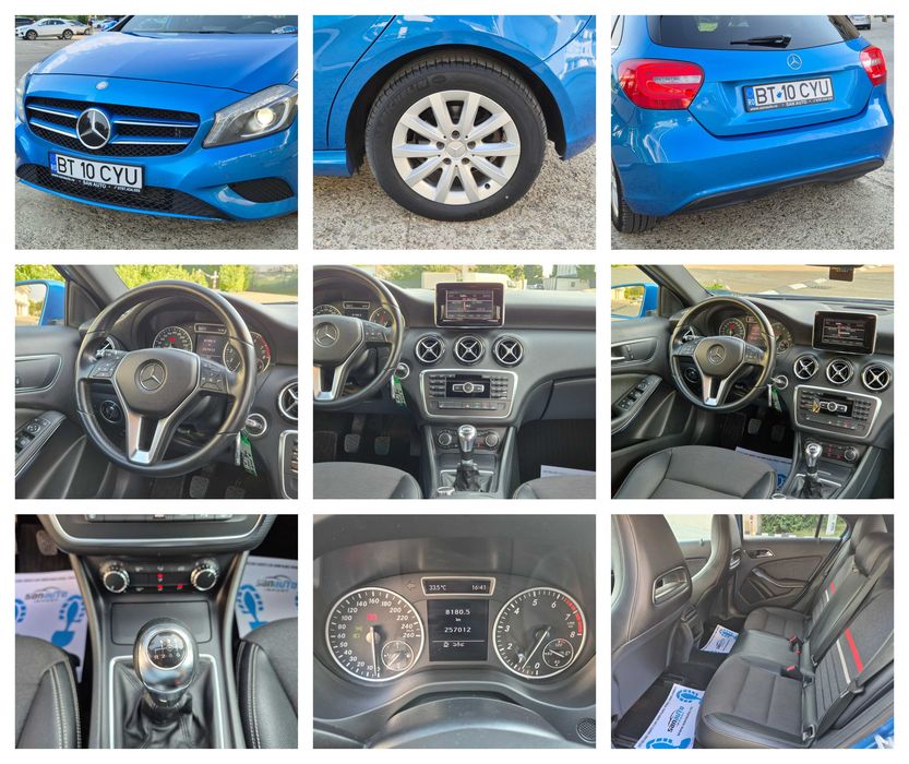 Mercedes A180 2013 1.6 122 CP euro 6 / RATE fara avans