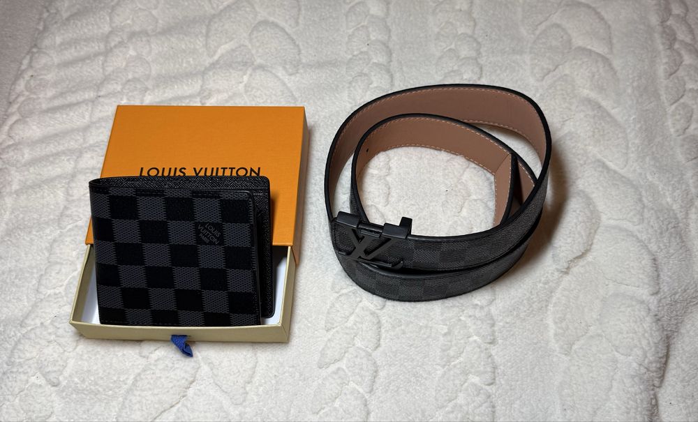 Louis Vuitton портмоне и колан