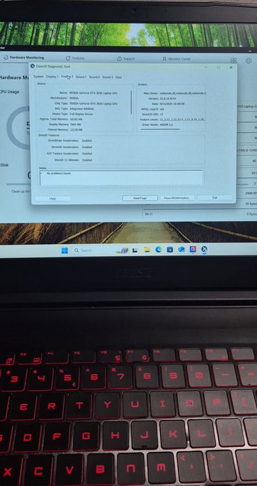 Laptop Gaming MSI GF63 Thin 12 UC, 24Gb Ram