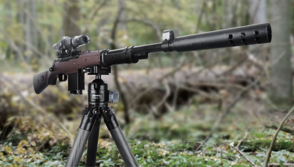 Глава за трипод Manbily за Arca/Picatinny захват за стрелба/лов