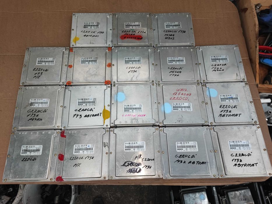 Компютър - компютри за двигател от Мерцедес