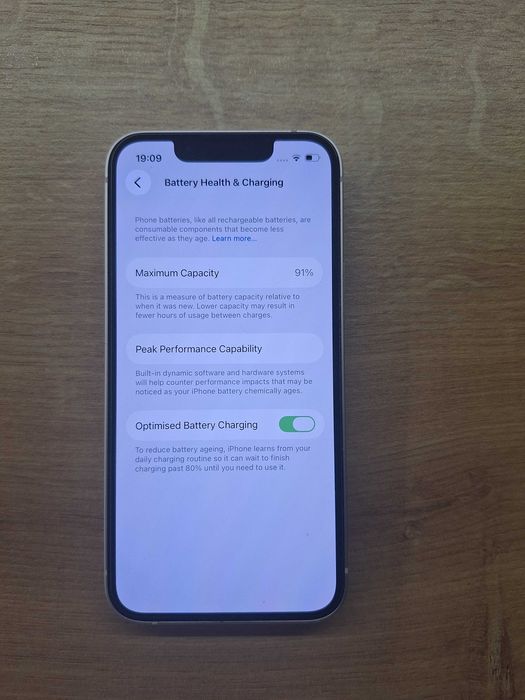 iPhone 13 Mini 128GB - Розов, 91% батерия