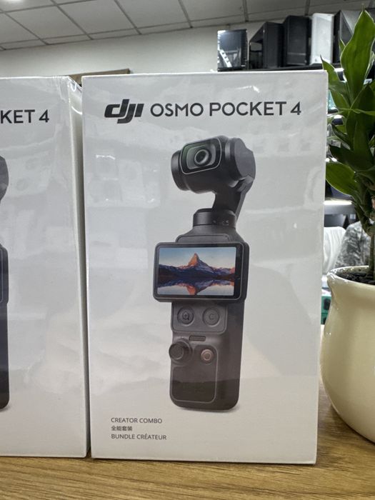 DJI Osmo Pocket 3/4Creator Combo. Компактная професиональная камера